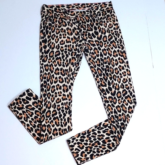 Kate Spade Leopard Print Skinny Jeans - Picture 3 of 9